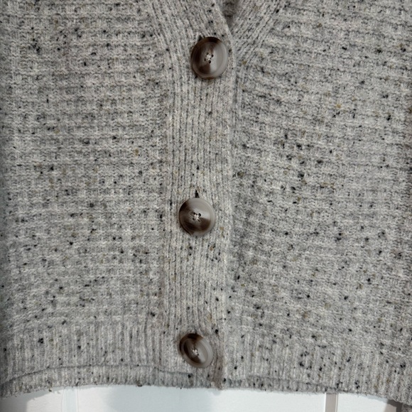 Universal Thread Speckled Gray Cardigan - Picture 2 of 4